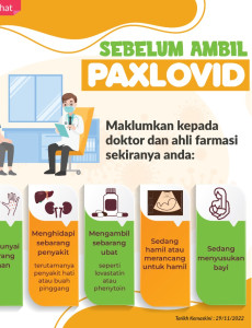 Sebelum Ambil Paxlovid